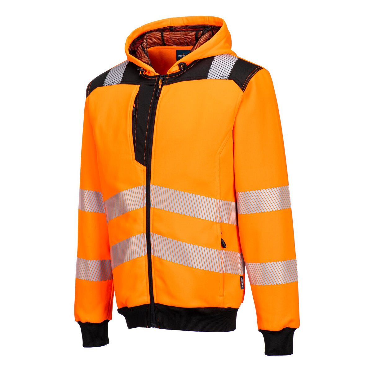 PW3 Hi-Vis Hoodie met rits - Portwest PW327 Portwest