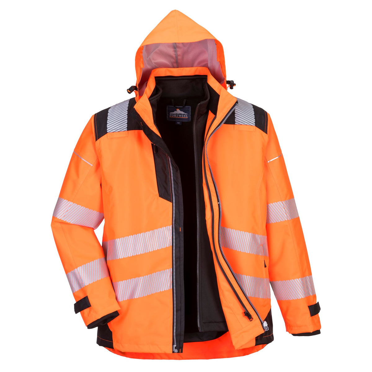 PW3 Hi-Vis 3-in-1 Jack - Portwest PW365 Portwest