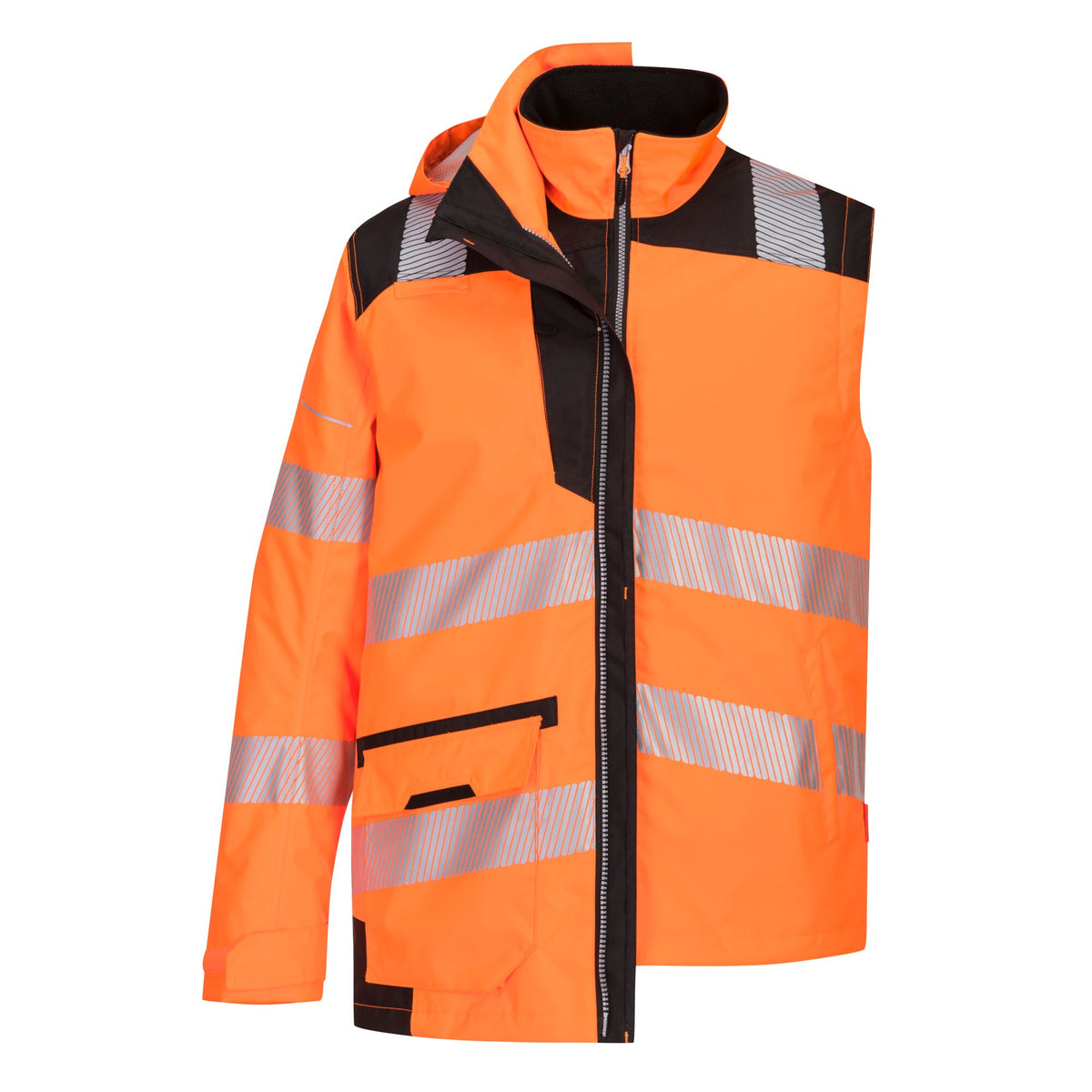 PW3 Hi-Vis ademend 5-in-1 Jack - Portwest PW367