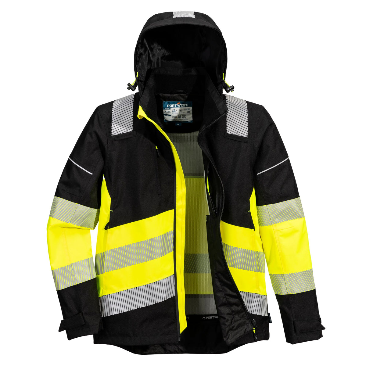 PW3 Hi-Vis Class 1 Extreme Rain Jacket - Portwest PW368