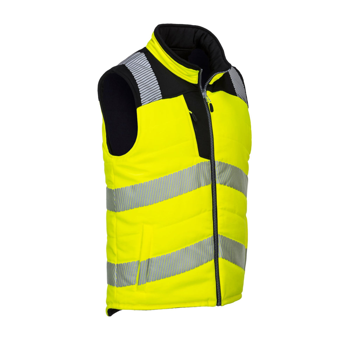 PW3 Hoge zichtbaarheid Bodywarmer, 2 zijde draagbaar. - Portwest PW374 Portwest