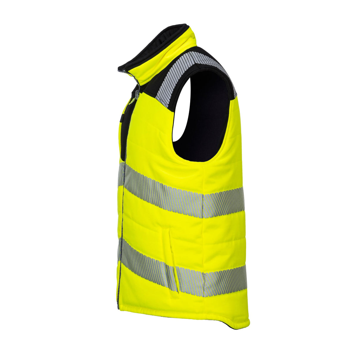 PW3 Hoge zichtbaarheid Bodywarmer, 2 zijde draagbaar. - Portwest PW374 Portwest