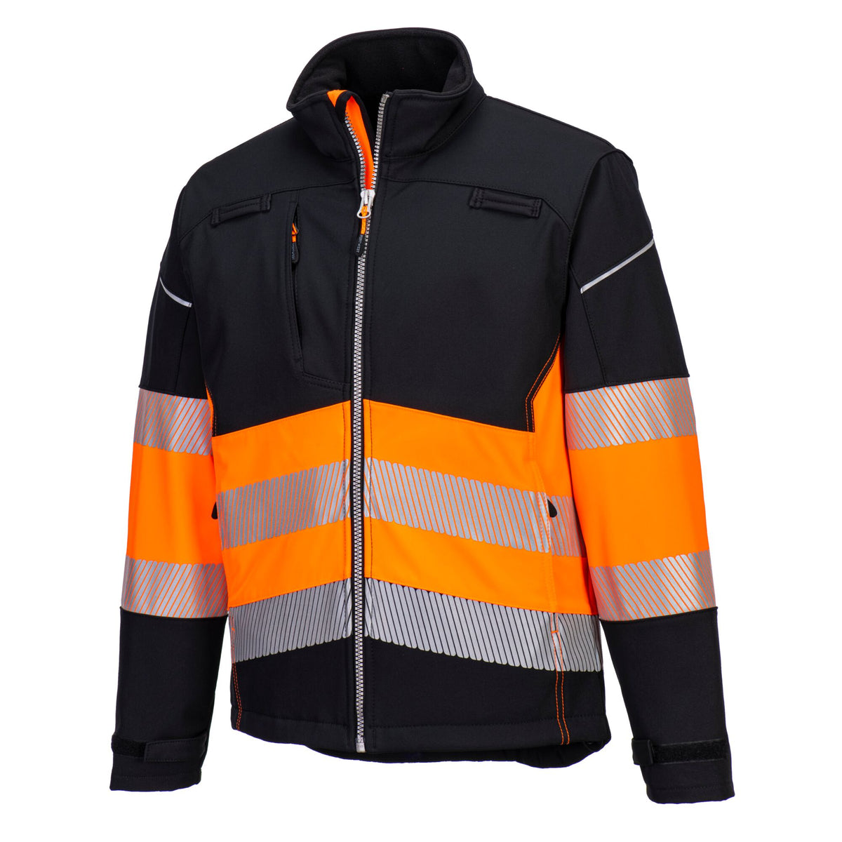 PW3 Hi-Vis Softshell Jacket (3L) Class 1 - Portwest PW375