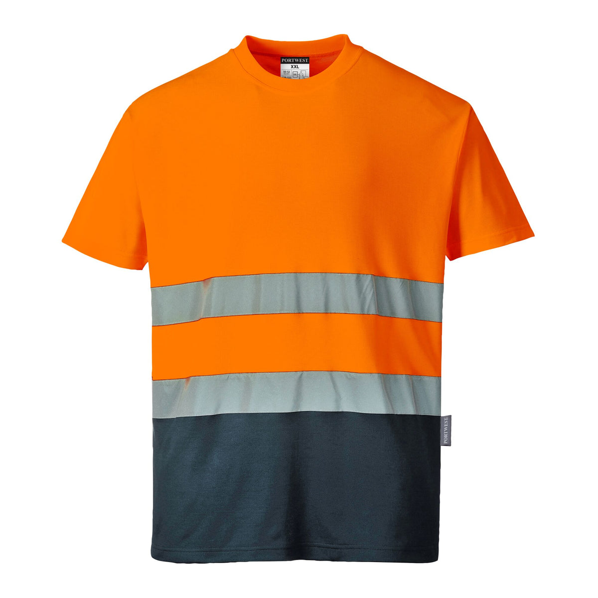 Tweekleuren Katoenen Comfort T-shirt - Portwest S173 Portwest