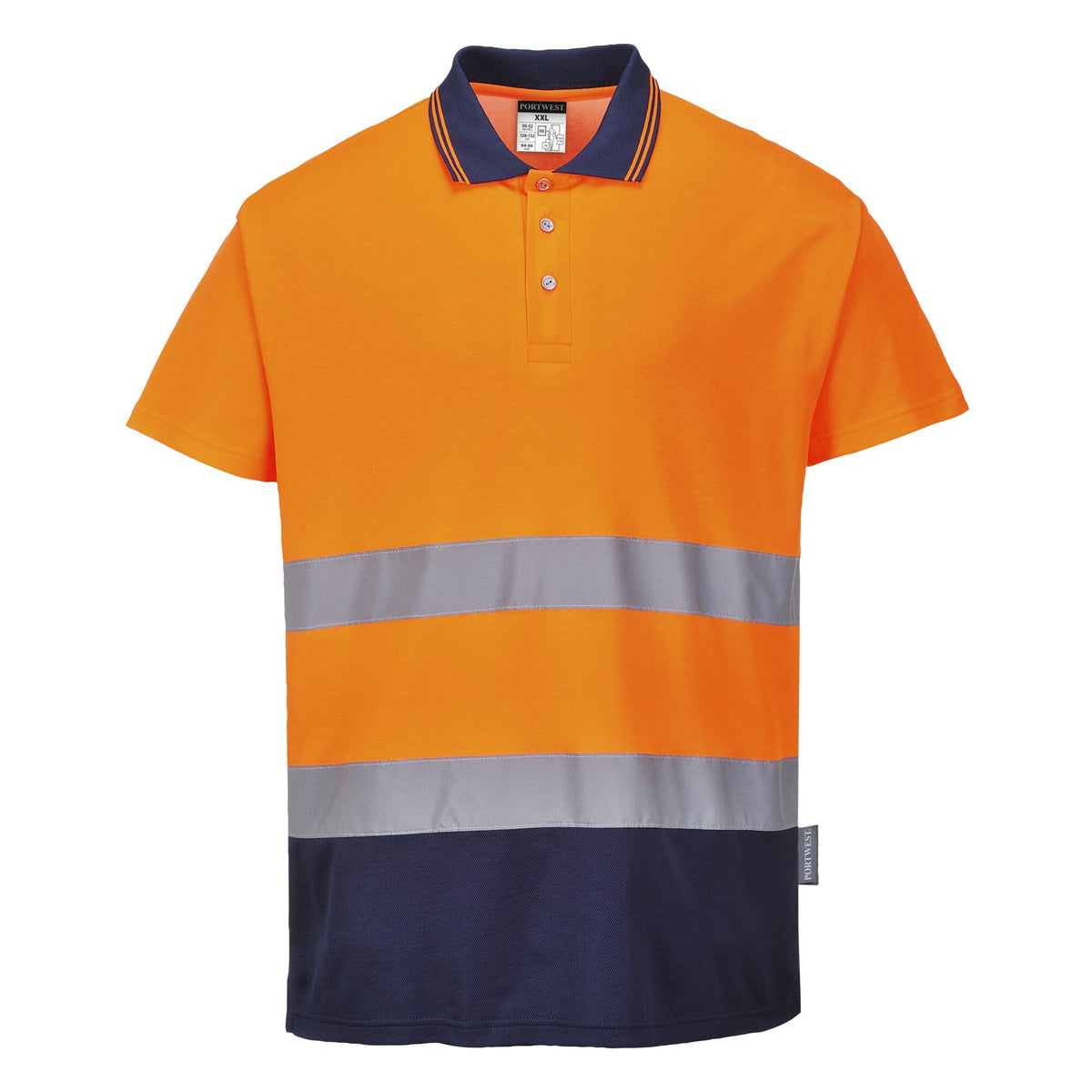 Tweekleuren Katoenen Comfort Polo - Portwest S174 Portwest