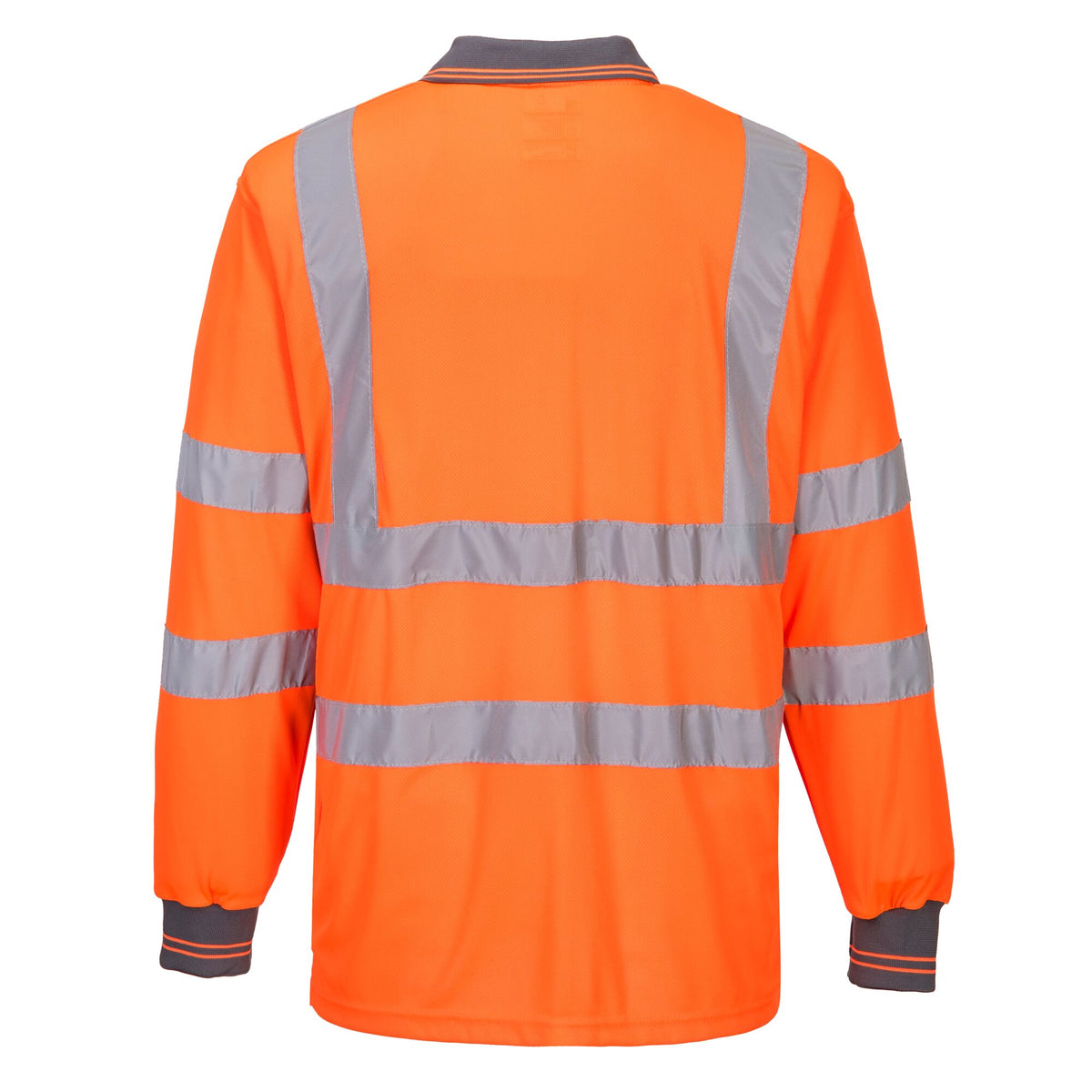 Hi-Vis Lange Mouw Poloshirt - Portwest S277 Portwest