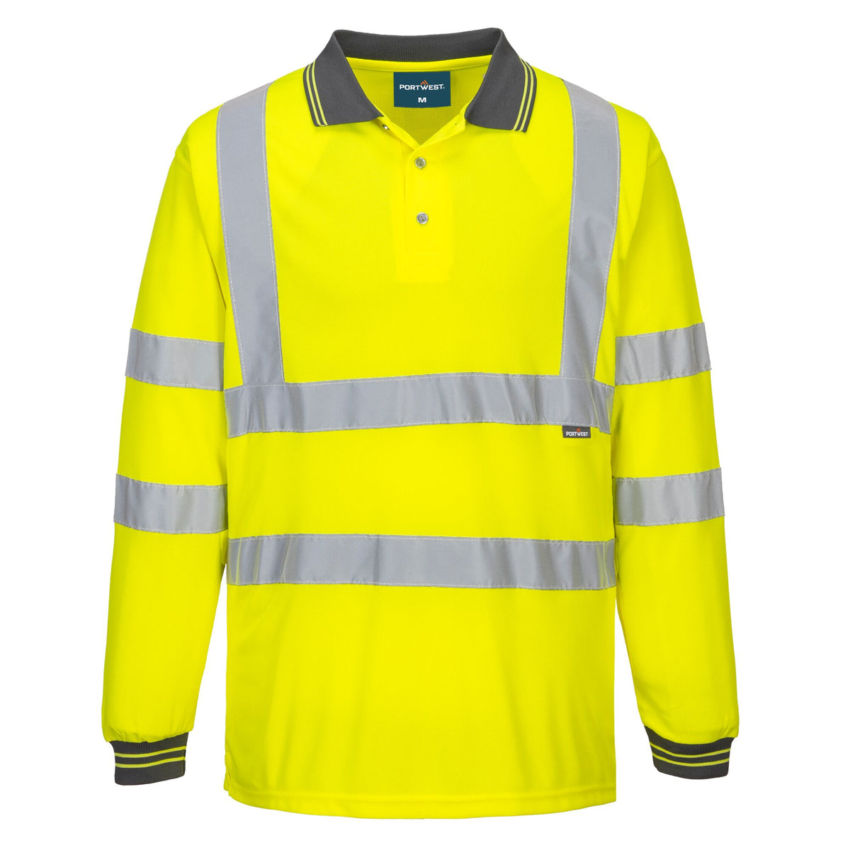Polo de Manga Comprida de Alta Visibilidade - Portwest S277