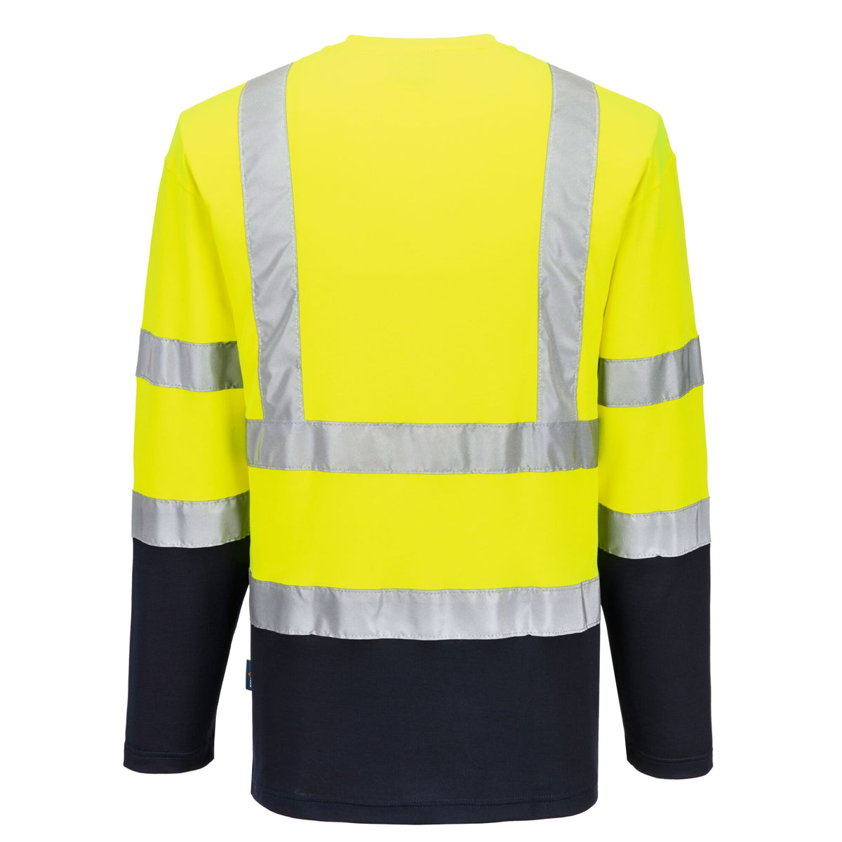 Two-tone, Cotton Comfort Long Sleeve T-Shirt - Portwest S280