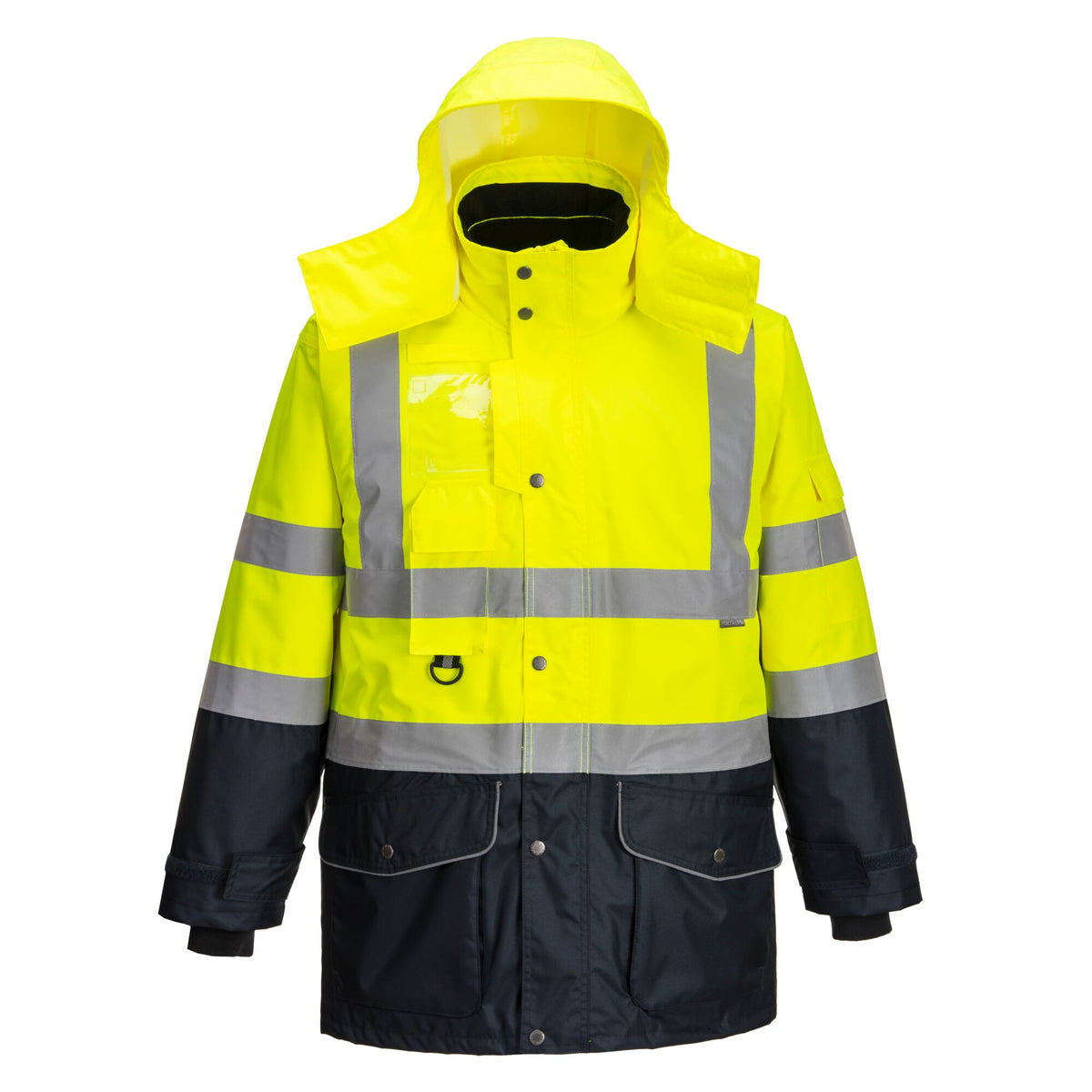 Hi-Vis 7-in-1 Contrast Traffic Jack - Portwest S426 Portwest