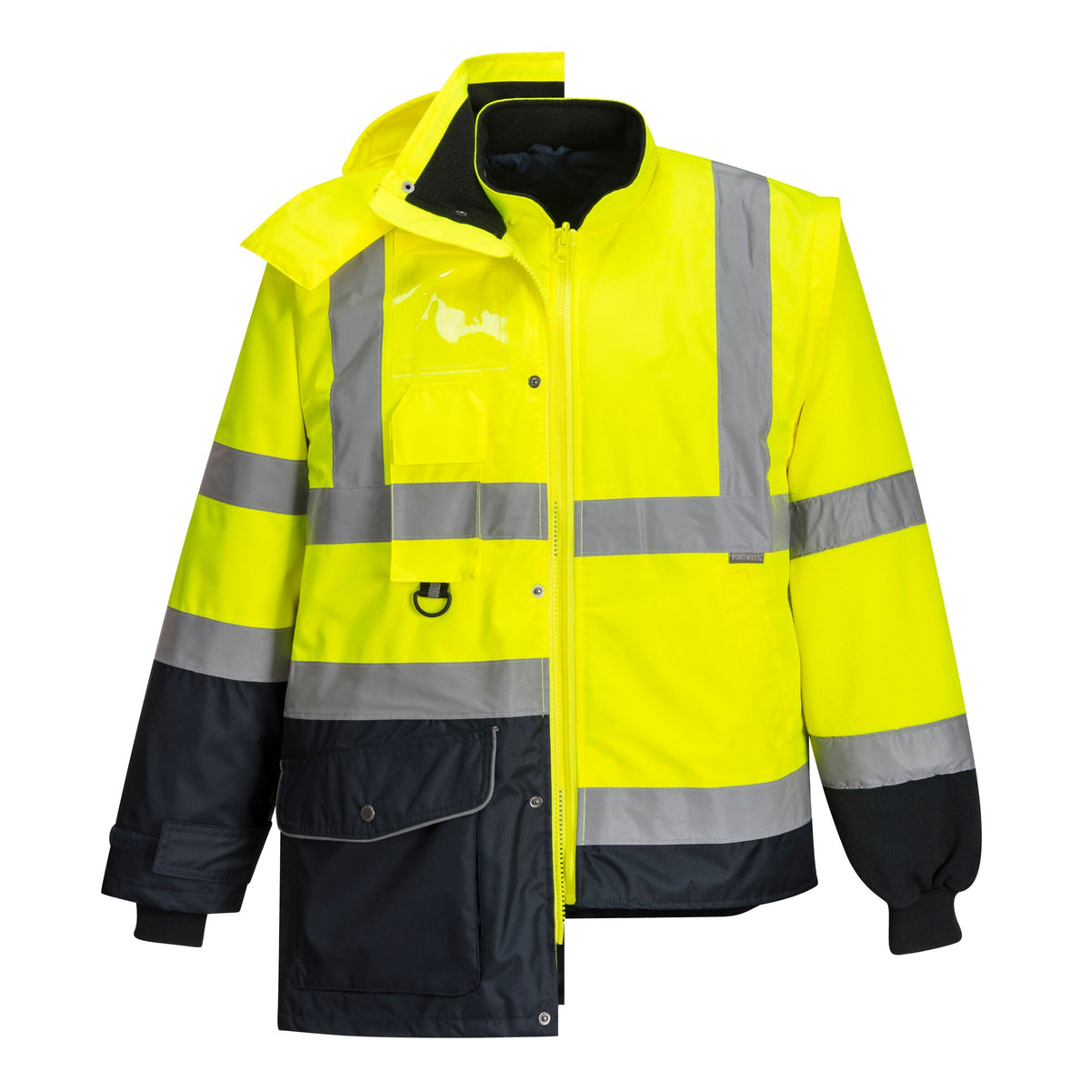 Hi-Vis 7-in-1 Contrast Traffic Jack - Portwest S426 Portwest