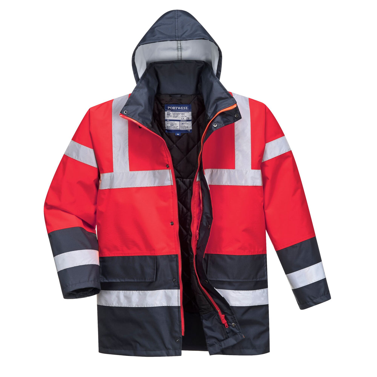 Hi-Vis Tweekleuren Parka - Portwest S466 Portwest