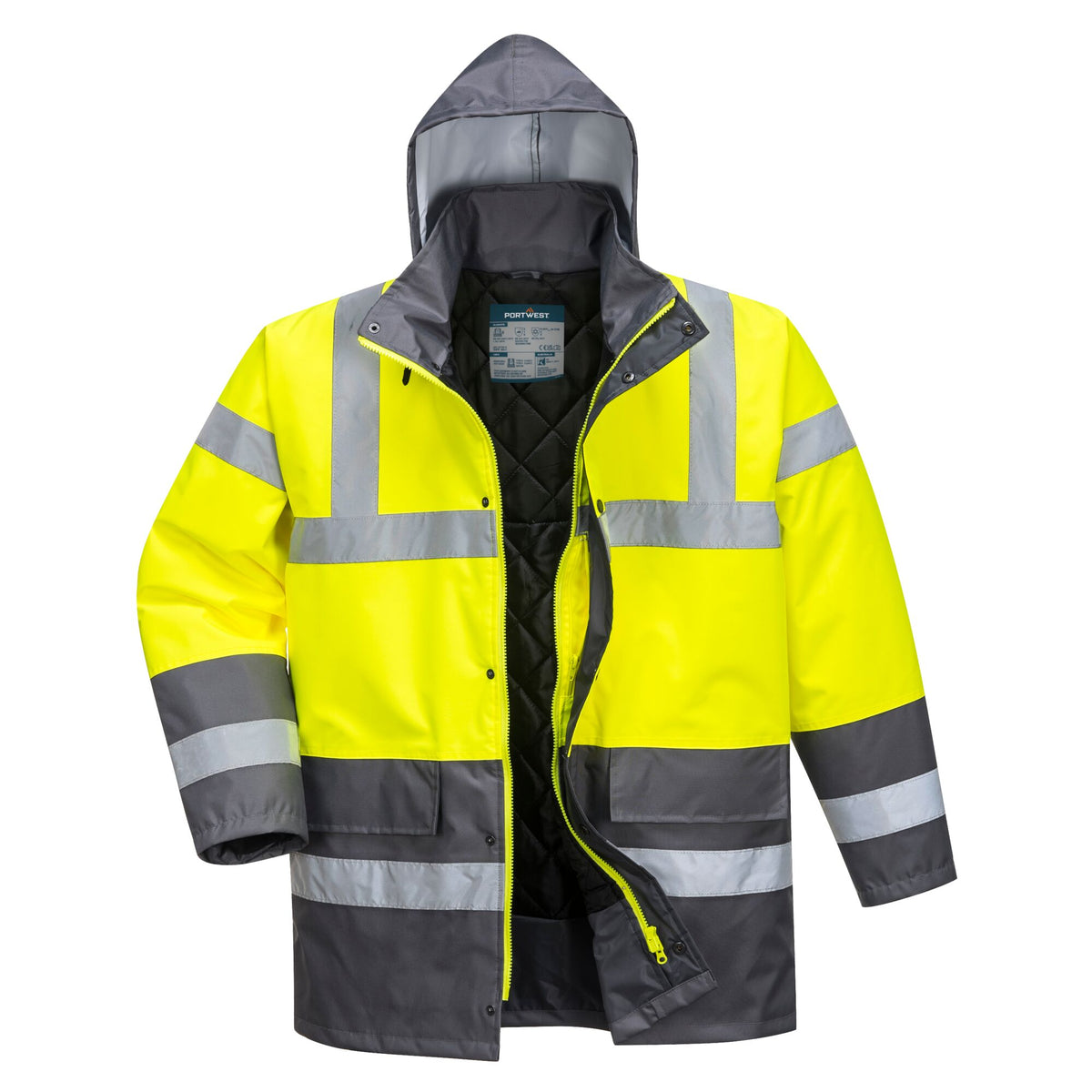 Hi-Vis Tweekleuren Parka - Portwest S466 Portwest