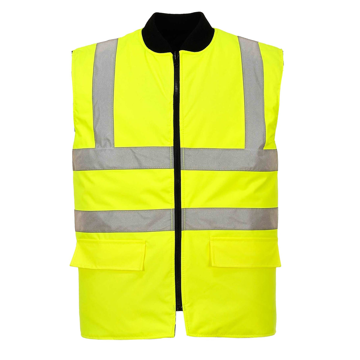 Hi-Vis Omkeerbare Bodywarmer - Portwest S469 Portwest