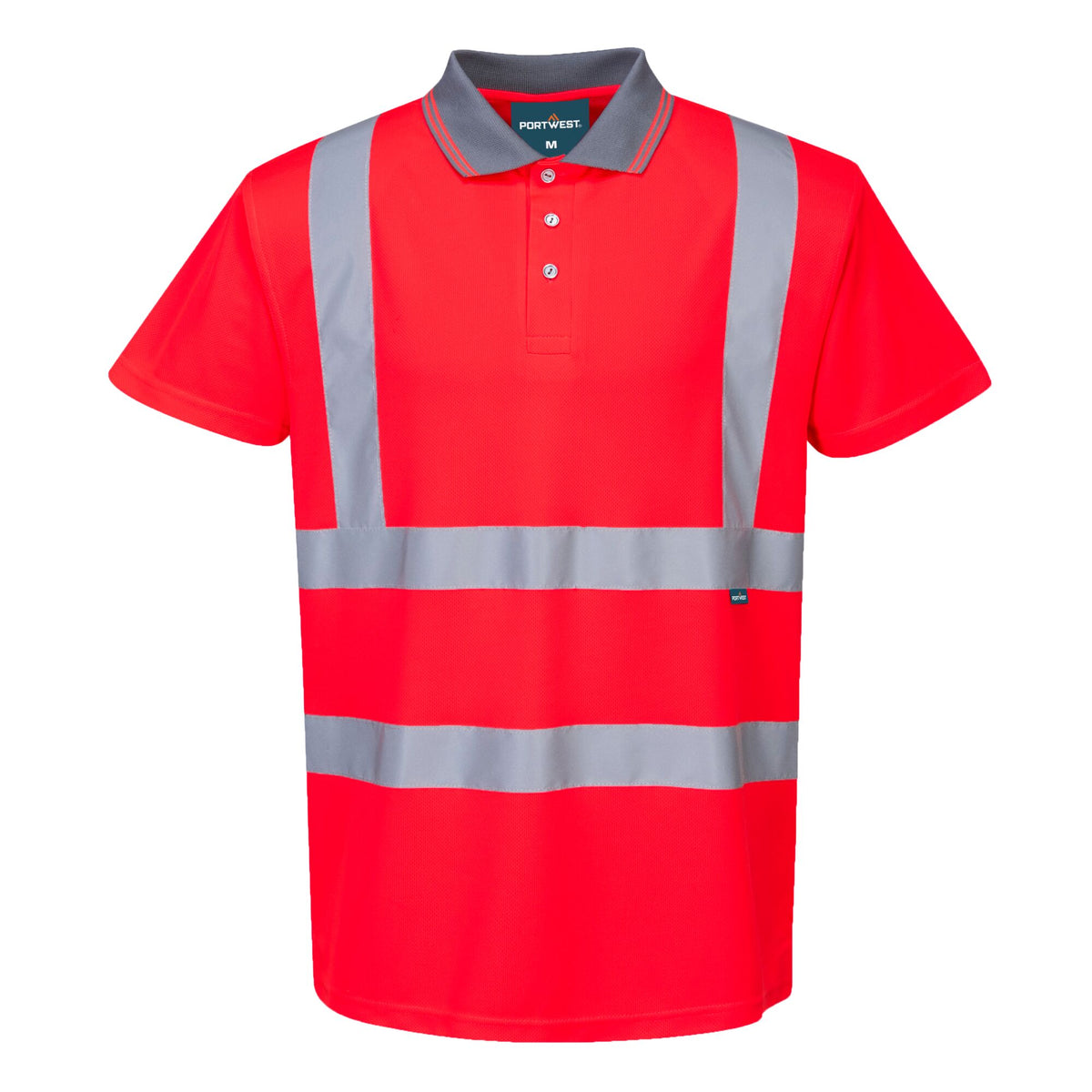 Hi-Vis Korte Mouw Polo - Portwest S477 Portwest