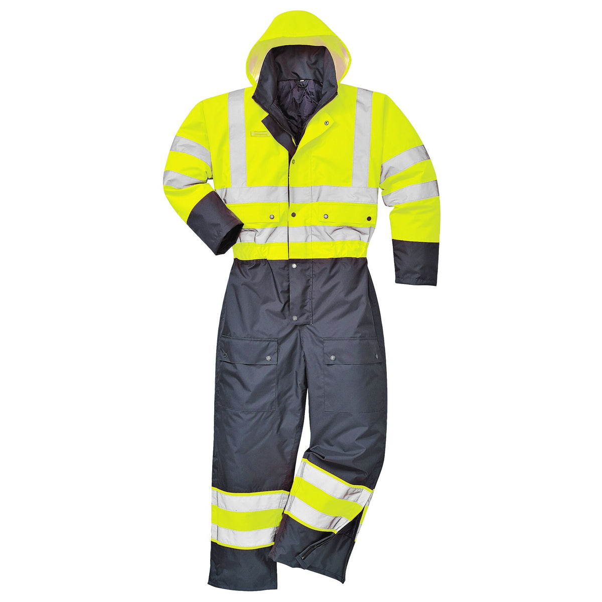 Hi-Vis Tweekleuren Overall - Gevoerd - Portwest S485
