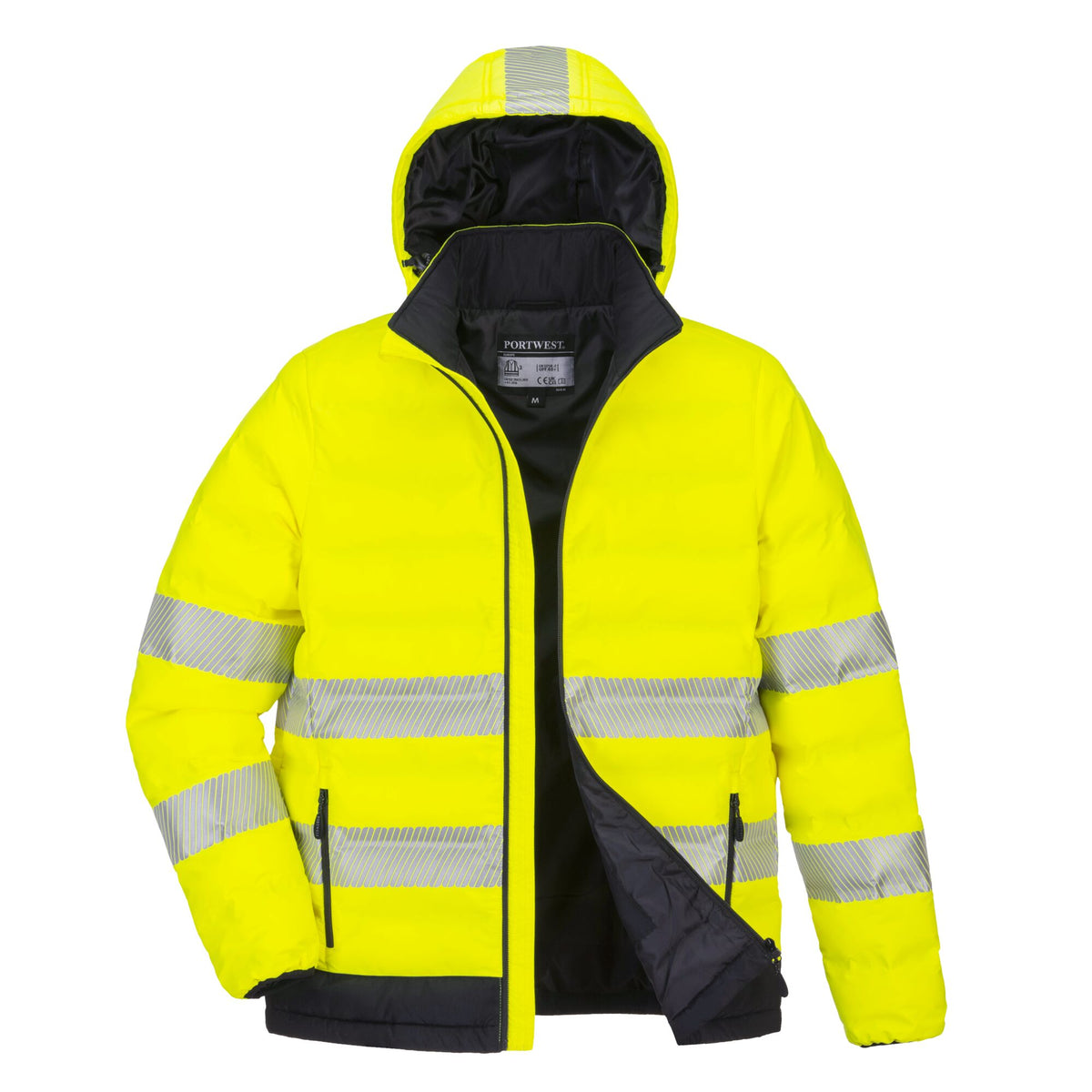 Hi-Vis Ultrasonisch Verwarmd Tunnel Jack - Portwest S548 Portwest