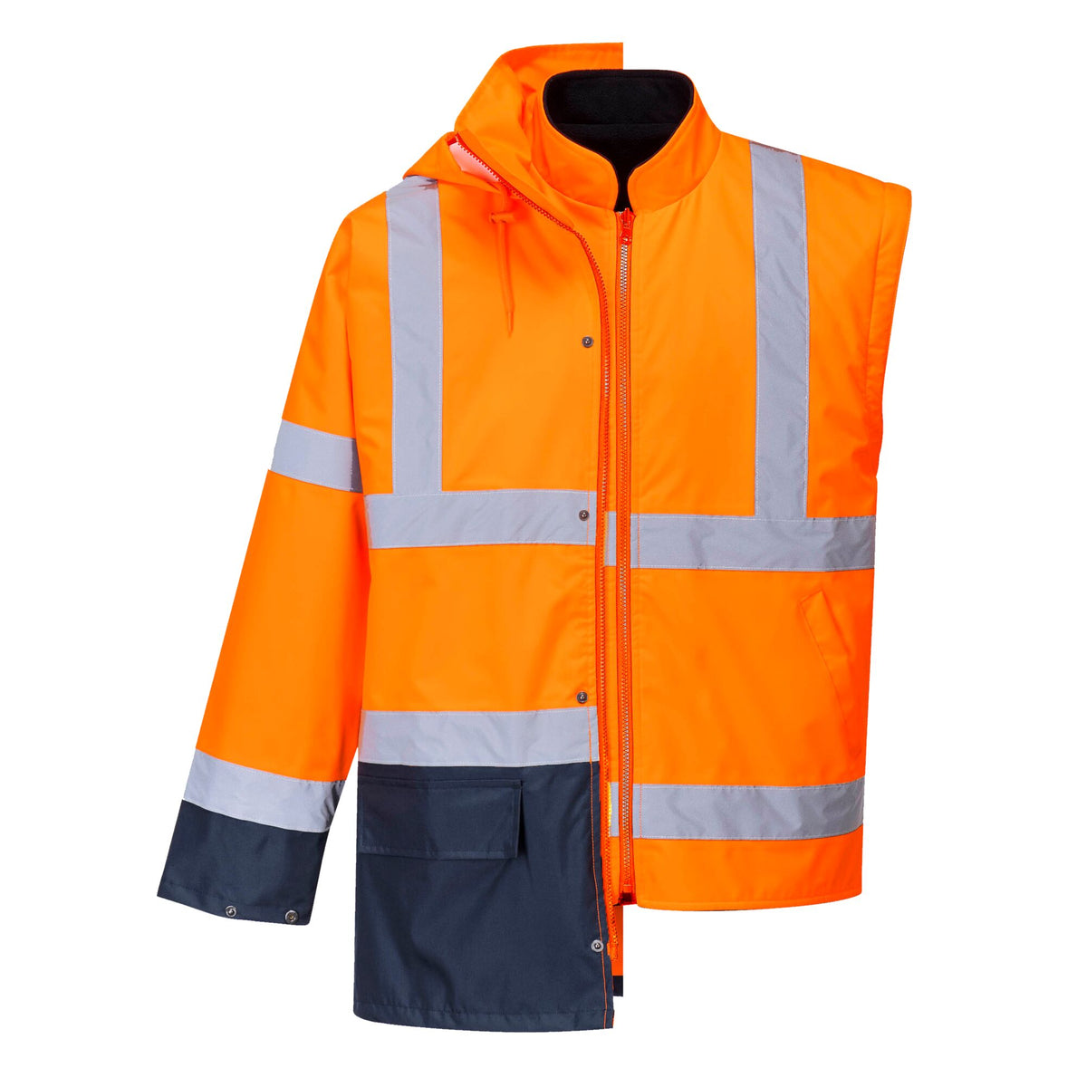 Hi-Vis Essential 5-in-1 Jacket - Portwest S766