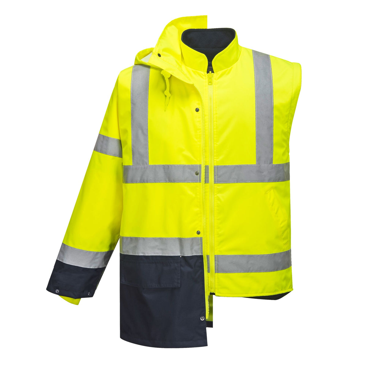 Hi-Vis Essential 5-in-1 Jacket - Portwest S766
