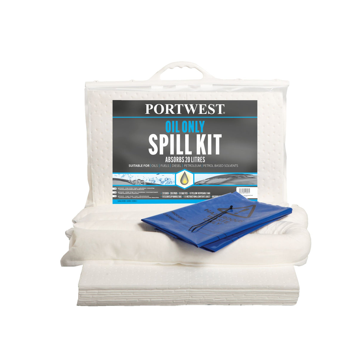 20 Liter Alleen Olie Kit - Portwest SM60