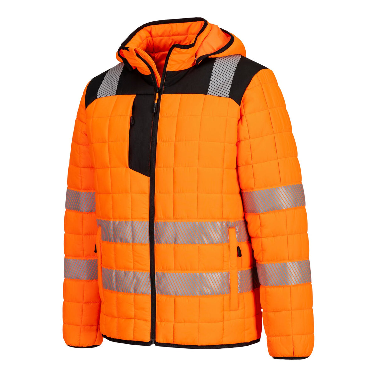 PW3 Hi-Vis Square Baffle Jack - Portwest T165 Portwest