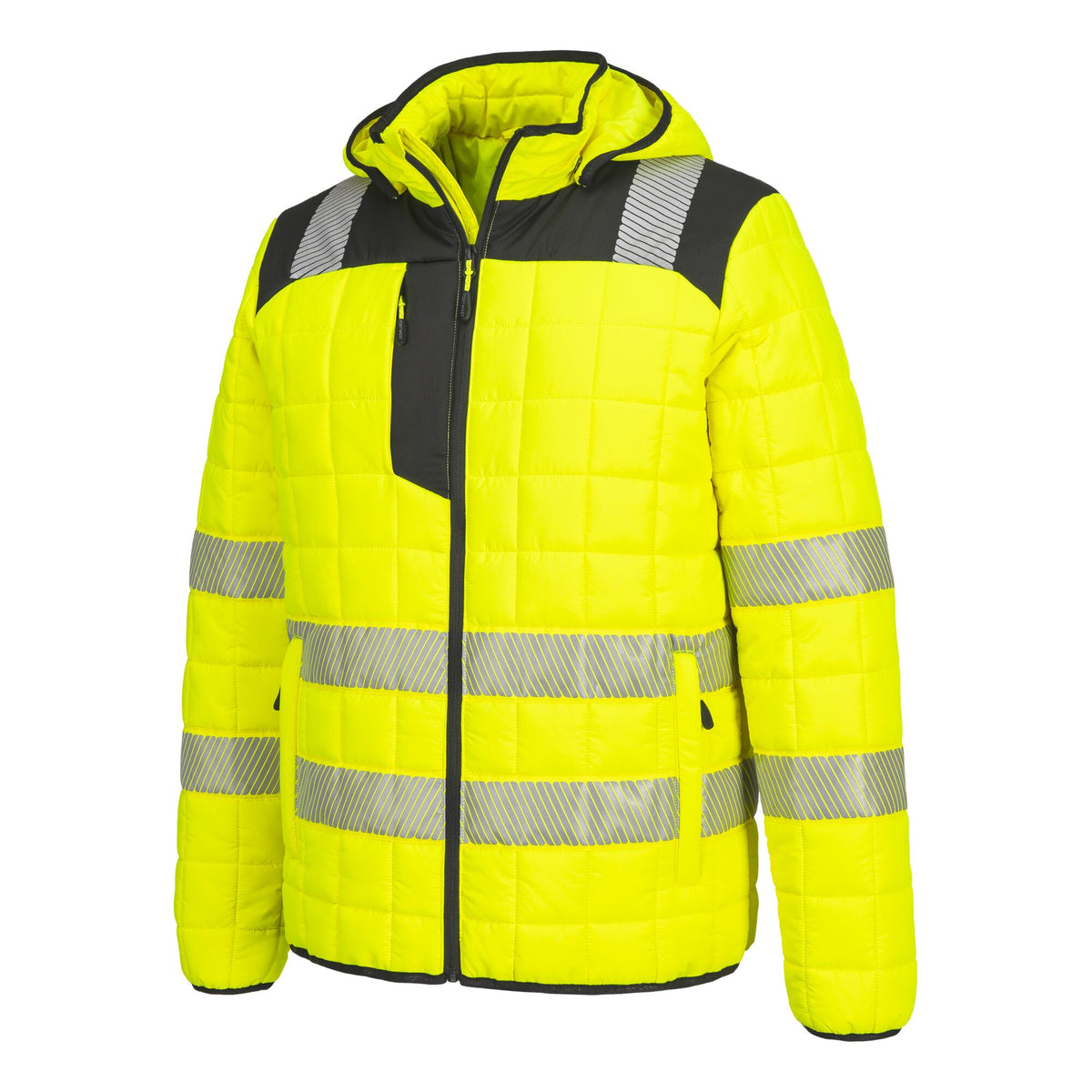 PW3 Hi-Vis Square Baffle Jack - Portwest T165 Portwest
