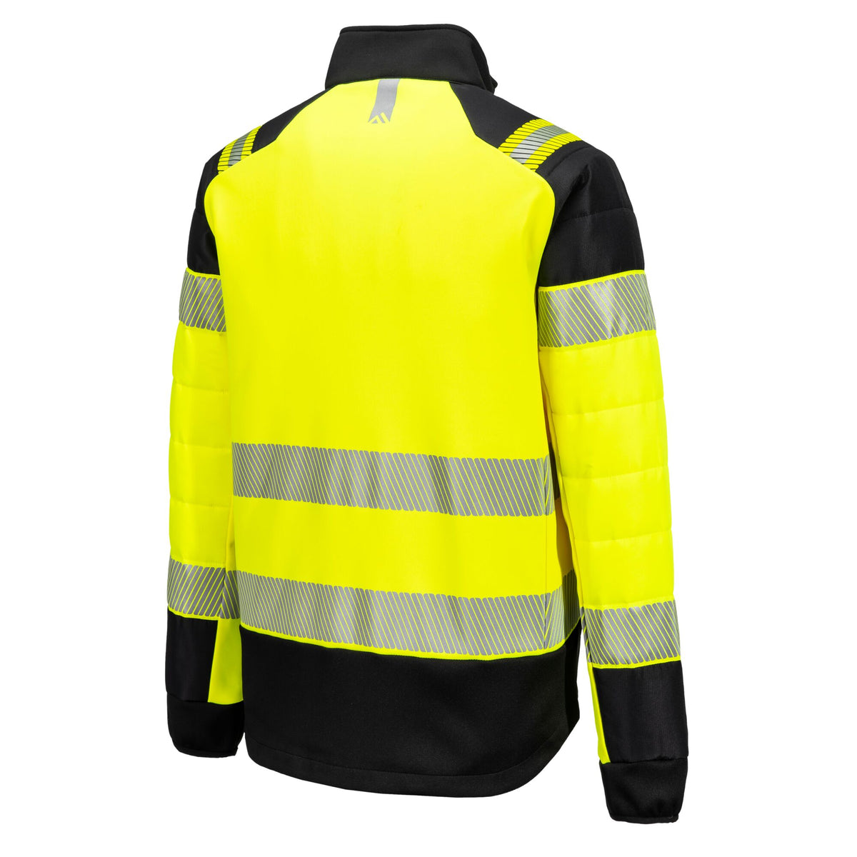 PW3 Hi-Vis Hybrid Baffle Jacket - Portwest T170