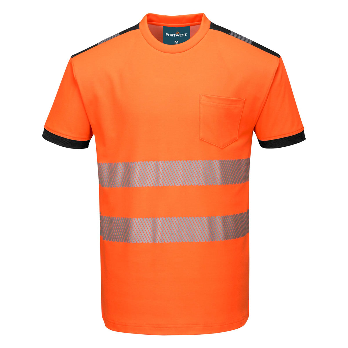 T-Shirt de Alta Visibilidade PW3 Vision Manga Curta - Portwest T181