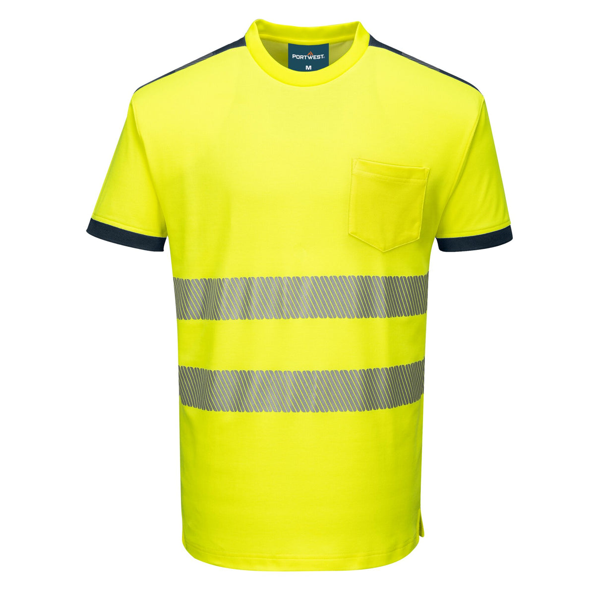 PW3 Hi-Vis Vision T-Shirt Korte Mouw - Portwest T181