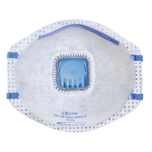 FFP2 Carbon Valved Respirator (per 10 pcs) P220