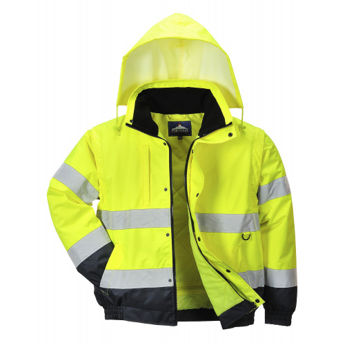 HI Vis 2 in 1 Jacket C468 Winter jackets Thermo freezer