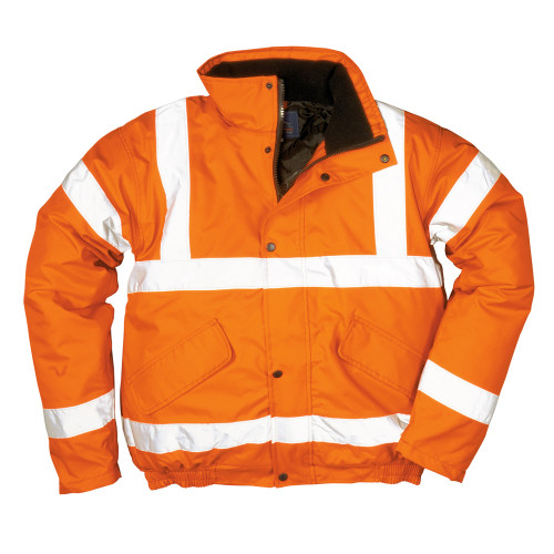 Hi vis winter bomber jacket online