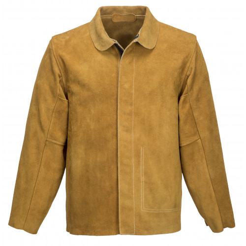Leather Welding Jacket SW34 Welding Flame resistant Protective clothing
