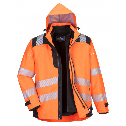 orange 3 in 1 jacket