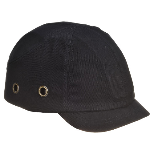 Short peak outlet baseball cap