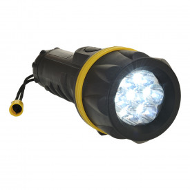 7 LED Rubber Torch PA60
