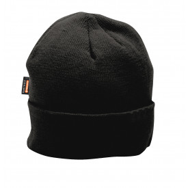 Insulated Knit Cap Insulatex™ Lined-Black