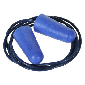Detectable Corded PU Ear Plugs (200 pairs) (per 200 pcs) EP30