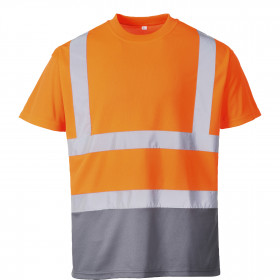 Hi-Vis Contrast T-Shirt S/S S378