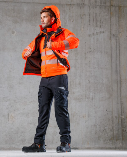 DX477 with jacket open