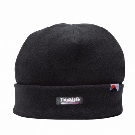 Fleece beanie with Insulatex lining HA10 in black. Link to product included.