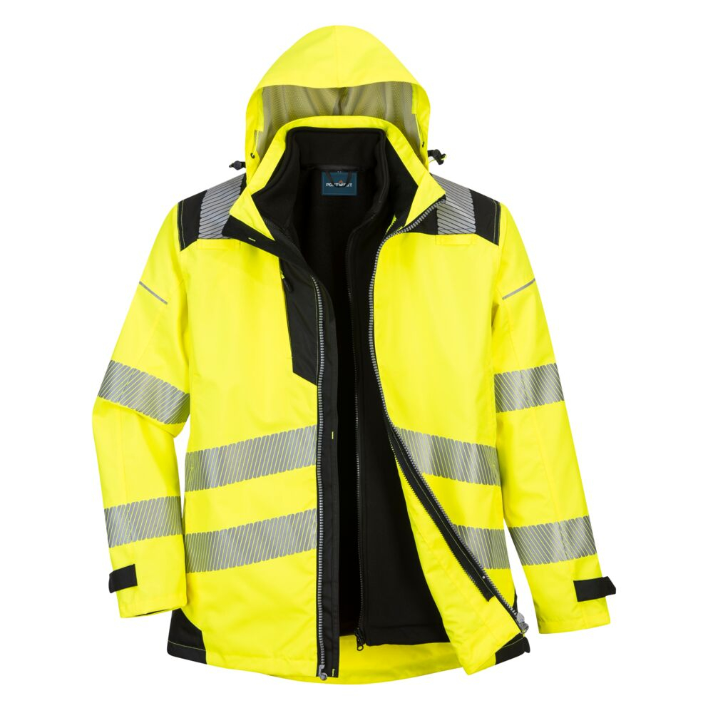 Image of the jacket in yellow.