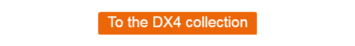 Orange button leading to the DX4 collection.